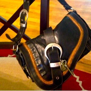 Christian Dior Gaucho Saddle Bag—- this was never sold, buyers cancelled